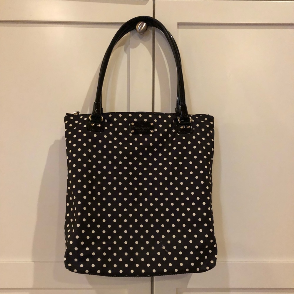 Kate Spade Polka Dot Book bag